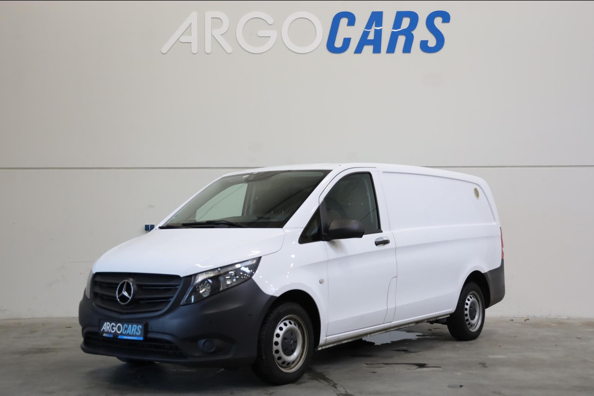 Mercedes-Benz Vito 114 CDI LANG AUTOMAAT BLIS CLIMA CRUISE CONTROL PDC VOOR+ACHTER 3 ZITS LEASE V/A € 144 P.M. INRUIL MOG