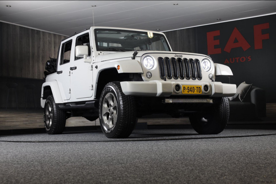 Jeep Wrangler Unlimited CABRIO 3.6 Sahara / 6 Bak / Airco / Navi / Camera / Elek Pakket / Cruise Control / Led / Trekhaak / 18 Inc