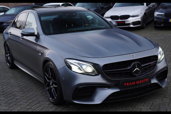 Mercedes-Benz E-Klasse E63 S AMG 4MATIC Premium Plus | Burmester | Adaptieve cruise | Panorama | HuD |Dealer onderhouden | IWC