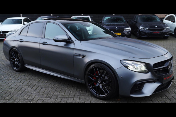 Mercedes-Benz E-Klasse E63 S AMG 4MATIC Premium Plus | Burmester | Adaptieve cruise | Panorama | HuD |Dealer onderhouden | IWC