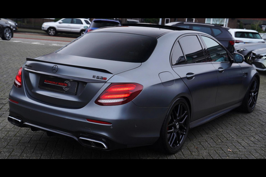 Mercedes-Benz E-Klasse E63 S AMG 4MATIC Premium Plus | Burmester | Adaptieve cruise | Panorama | HuD |Dealer onderhouden | IWC