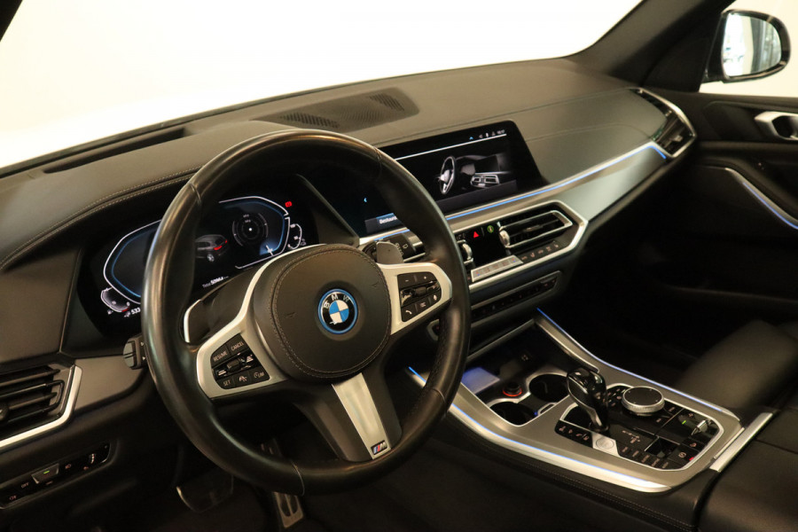 BMW X5 xDrive45e High Executive Laser LED Head-Up 22''LM Adaptive cruise control Schuifkanteldak HIFI