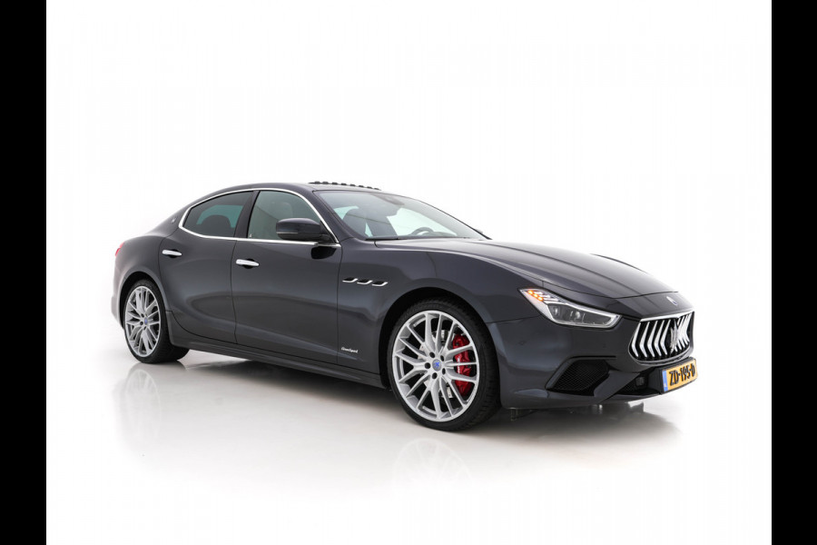 Maserati Ghibli 3.0 V6 S Q4 Gran-Lusso Aut. *PANO | SOFT-CLOSE | FULL-LED | HARMAN/KARDON-SURROUND | MEMORY-PACK | NAPPA-VOLLEDER | LANE-ASSIST | BLIND-SPOT | CAMERA | NAVI-FULLMAP | CRUISE | LANE-ASSIST | SPORT-SEATS | 21"ALU*