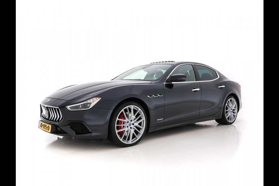 Maserati Ghibli 3.0 V6 S Q4 Gran-Lusso Aut. *PANO | SOFT-CLOSE | FULL-LED | HARMAN/KARDON-SURROUND | MEMORY-PACK | NAPPA-VOLLEDER | LANE-ASSIST | BLIND-SPOT | CAMERA | NAVI-FULLMAP | CRUISE | LANE-ASSIST | SPORT-SEATS | 21"ALU*