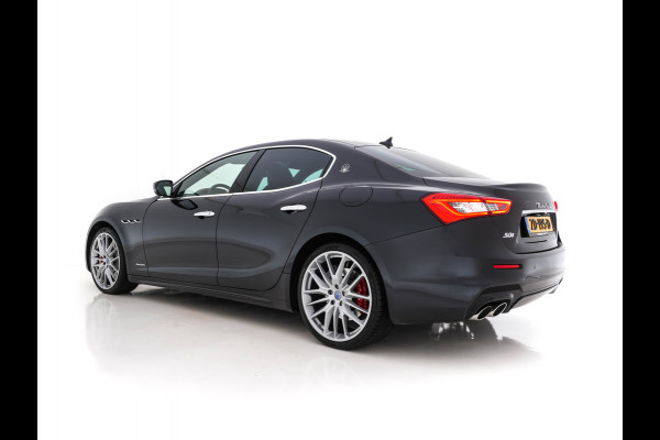 Maserati Ghibli 3.0 V6 S Q4 Gran-Lusso Aut. *PANO | SOFT-CLOSE | FULL-LED | HARMAN/KARDON-SURROUND | MEMORY-PACK | NAPPA-VOLLEDER | LANE-ASSIST | BLIND-SPOT | CAMERA | NAVI-FULLMAP | CRUISE | LANE-ASSIST | SPORT-SEATS | 21"ALU*