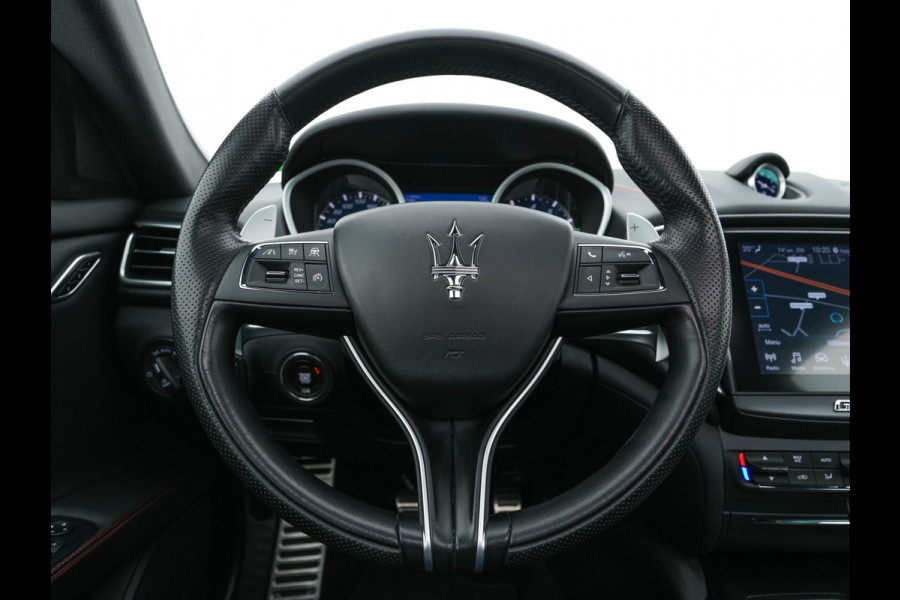 Maserati Ghibli 3.0 V6 S Q4 Gran-Lusso Aut. *PANO | SOFT-CLOSE | FULL-LED | HARMAN/KARDON-SURROUND | MEMORY-PACK | NAPPA-VOLLEDER | LANE-ASSIST | BLIND-SPOT | CAMERA | NAVI-FULLMAP | CRUISE | LANE-ASSIST | SPORT-SEATS | 21"ALU*