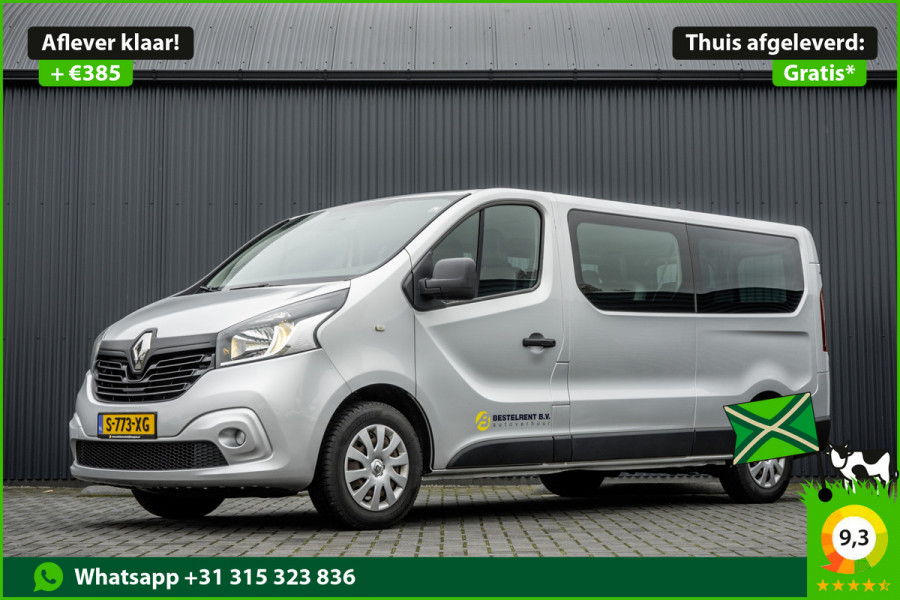 Renault Trafic Passenger 1.6dCi 9-Pers L2H1 | Incl. BPM, BTW vrij | R-Link | Navi | Airco | Cruise | PDC | MF Stuur | Start / Stop