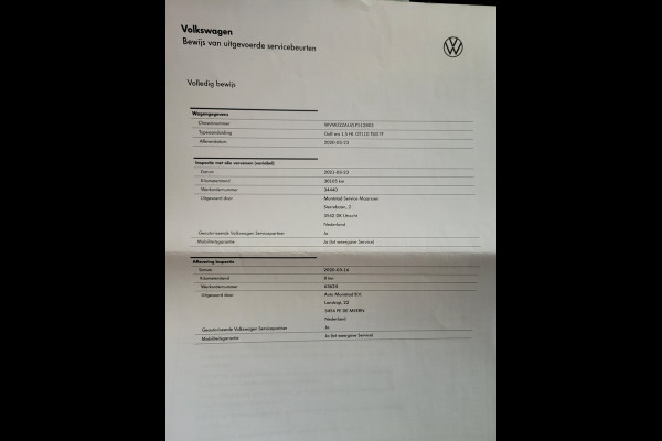 Volkswagen GOLF Variant 1.5 TSI Highline Business R automaat lmv