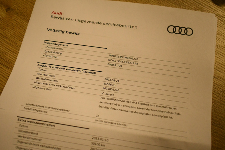 Audi Q7 60 TFSI e quattro Competition S-zetels Pano Trekh HUD ACC B&O 22inch