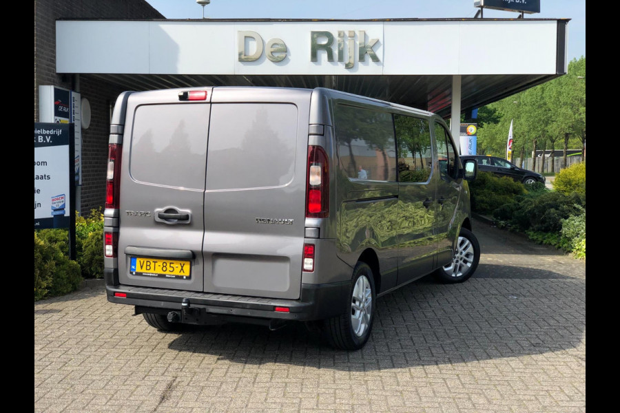 Renault Trafic 1.6 dCi T29 L2H1 DC Work Edition Energy | Navi, Camera, Trekhaak, Cruise, Airco | Dealeronderhouden |