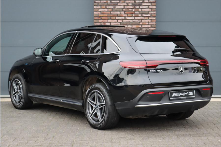 Mercedes-Benz EQC 400 4MATIC AMG Line 80 kWh, 47.500,- Netto, Schuifdak, Distronic+, Memory, Leder, Trekhaak, Keyless Go, Advanced Sound System, Rijassistentiepakket, Diefstalbeveiligingspakket, Etc.