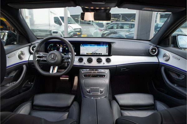 Mercedes-Benz E-Klasse 300 e Business Solution AMG 360camera Keyless Stoelverw. Widescreen Ambient Leer DAB+