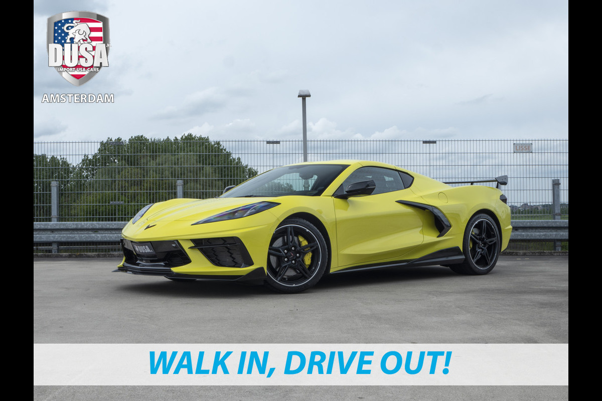 Chevrolet Corvette 6.2 C8 Targa EXPORT PRICE Nose Lift / LED / Bose / Camera Prijzen Excl BTW