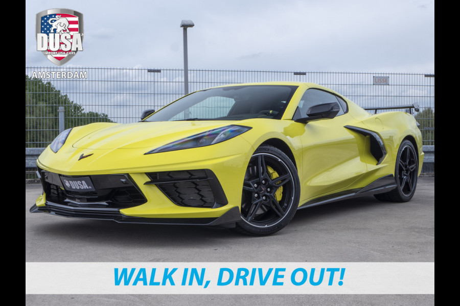 Chevrolet Corvette 6.2 C8 Targa EXPORT PRICE Nose Lift / LED / Bose / Camera Prijzen Excl BTW