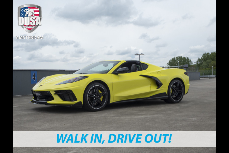 Chevrolet Corvette 6.2 C8 Targa EXPORT PRICE Nose Lift / LED / Bose / Camera Prijzen Excl BTW