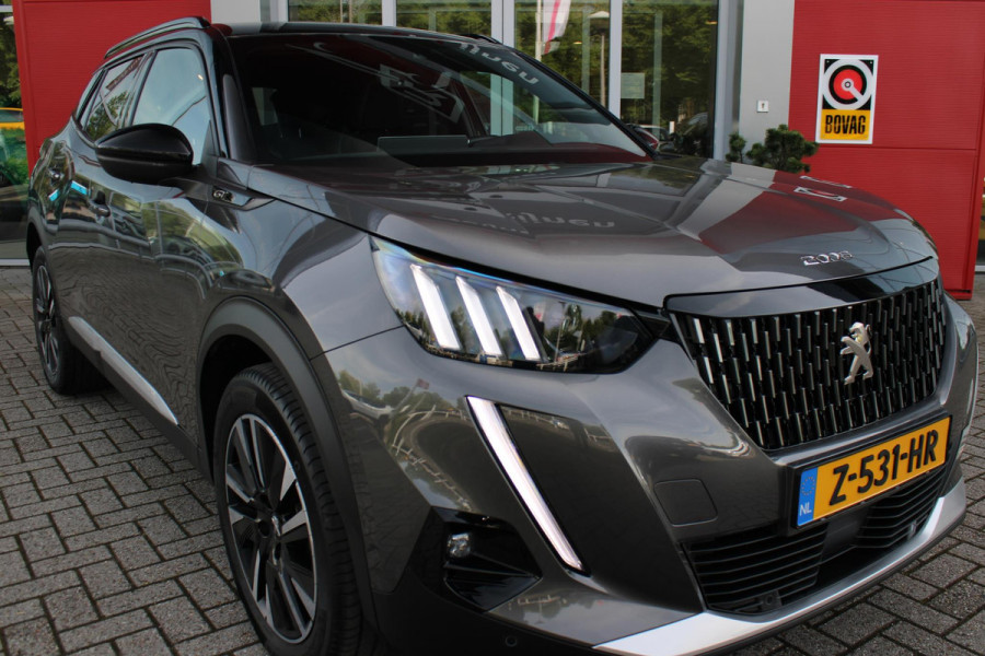 Peugeot 2008 1.2 130PK AUTOMAAT GT PACK | ADAPTIVE CRUISE CONTROL | NAVIGATIE 10" TOUCHSCREEN | APPLE CARPLAY/ANDROID AUTO | ACHTERUITRIJ CAMERA | FULL LED KOPLAMPEN | 3-D INSTRUMENTENPANEEL | STOEL VERWARMING | GETINTE RUITEN | KEYLESS ENTRY