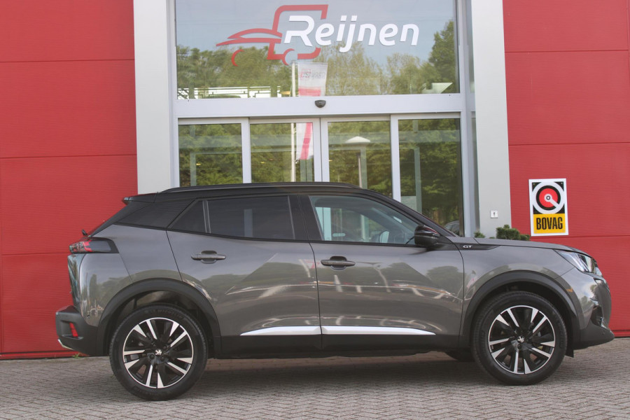 Peugeot 2008 1.2 130PK AUTOMAAT GT PACK | ADAPTIVE CRUISE CONTROL | NAVIGATIE 10" TOUCHSCREEN | APPLE CARPLAY/ANDROID AUTO | ACHTERUITRIJ CAMERA | FULL LED KOPLAMPEN | 3-D INSTRUMENTENPANEEL | STOEL VERWARMING | GETINTE RUITEN | KEYLESS ENTRY