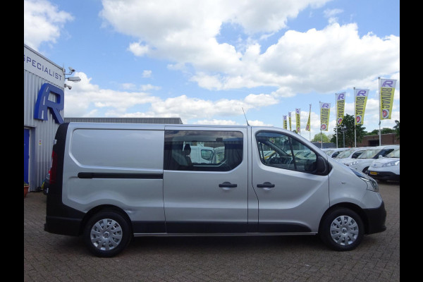 Renault Trafic 1.6 dCi T29 L2H1 DUBBELE CABINE MARGE AUTO AIRCO CRUISE NAV