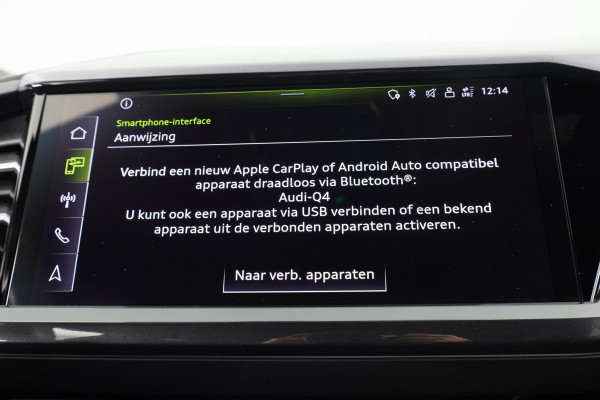 Audi Q4 Sportback e-tron 40 Advanced edition 77 kWh 204pk | Trekhaak | 21 inch lichtmetalen velgen | Parkeercamera | Optiekpakket zwart