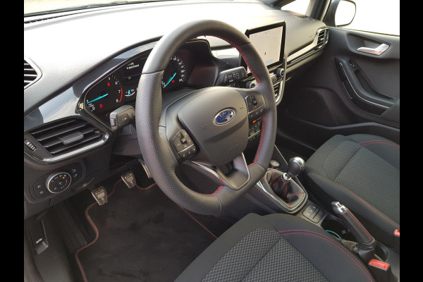 Ford Fiesta 1.0 EcoBoost ST-Line | Navigatie | Climate Control | DAB | Stoelverwarming | Parkeer Sensoren | Led | Lichtmetalen Velgen 17"