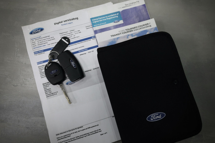 Ford Transit Courier 1.5 TDCI Airco | Bluetooth | Stoelverwarming | MF Stuur | Schuifdeur | Euro 6