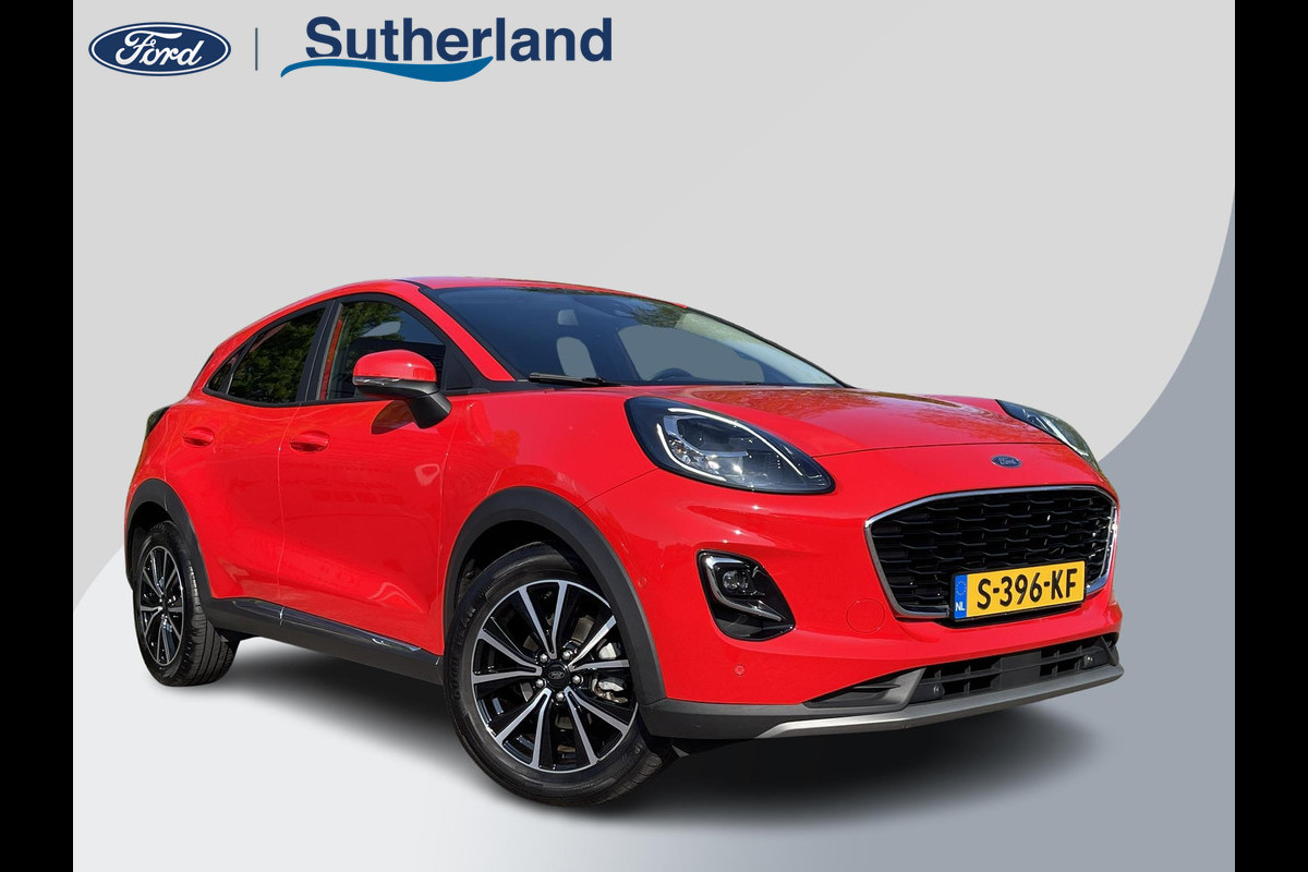 Ford Puma 1.0 EcoBoost Hybrid Titanium 125pk Adaptieve Cruise | Trekhaak | Dodehoeksensoren | Winterpack