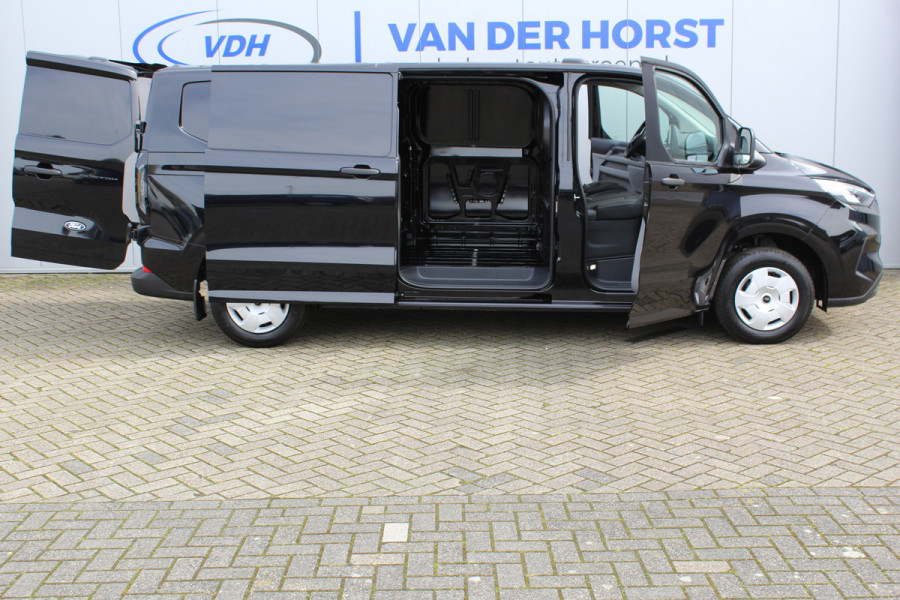 Ford Transit Custom 320 2.0-136pk TDCI L2H1 ´Trend´. Overtuig u van de rijkwaliteiten van dit nieuwe model Ford Transit Custom. Camera, LED koplampen, Cruise Control, Aut. Airco, Navigatie by Apple / Android, verwarmd voorraam etc.