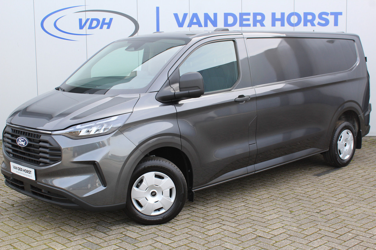 Ford Transit Custom 320 2.0-136pk TDCI L2H1 ´Trend´. Overtuig u van de rijkwaliteiten van dit nieuwe model Ford Transit Custom. Camera, LED koplampen, Cruise Control, Aut. Airco, App Connect, Winterpack