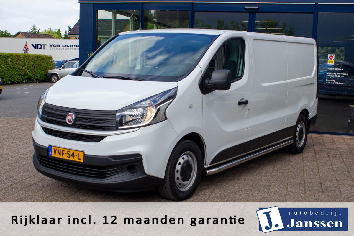 Fiat Talento 2.0 MultiJet L2H1 3 zits | Prijs rijklaar incl. 12 mnd garantie | Trekhaak Navi Cruise Sidebars Airco