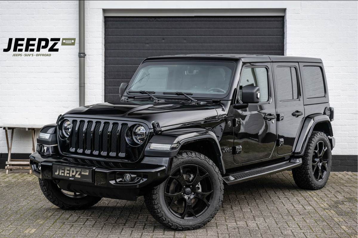 Jeep Wrangler 2.0T Sahara - Grijs Kenteken - Ex BTW - 20" Lm velgen