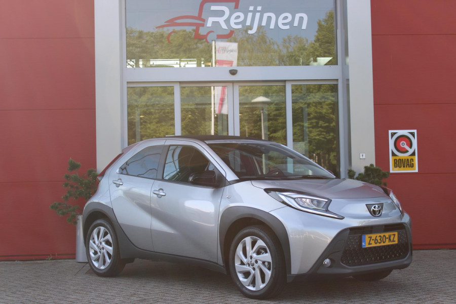 Toyota Aygo X 1.0 VVT-i MT 74PK AUTOMAAT PULSE CABRIO | CABRIODAK  l AIRCO l NAVIGATIE | 17 "INCH LICHTMETALEN VELGEN | ACHTERUITRIJCAMERA | STOELVERWARMING | ADAPTIVE CRUISE CONTROL | CLIMATE CONTROL | DAB+ |