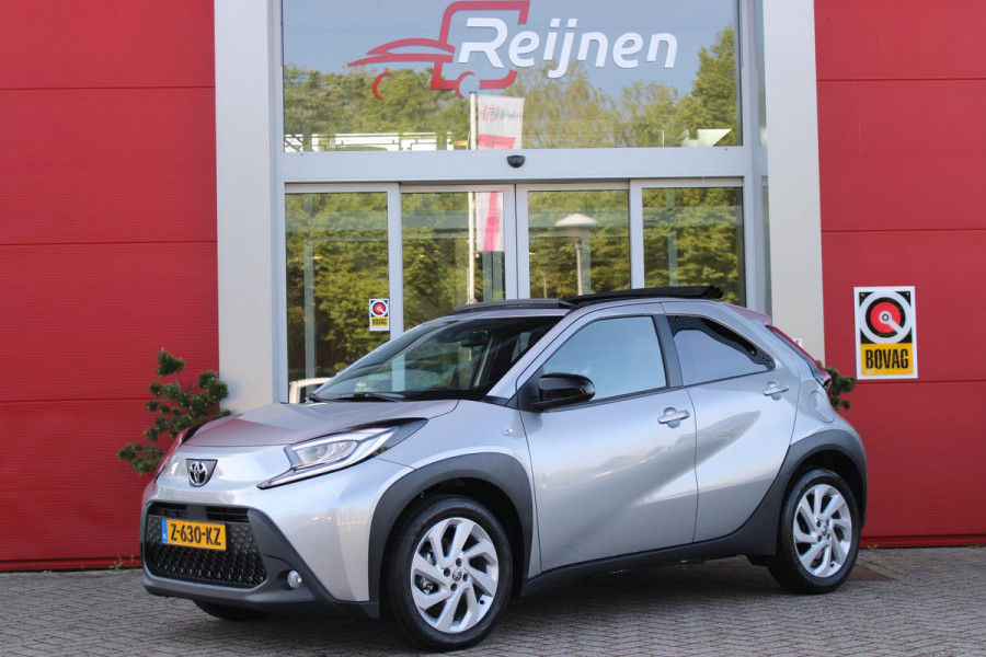 Toyota Aygo X 1.0 VVT-i MT 74PK AUTOMAAT PULSE CABRIO | CABRIODAK  l AIRCO l NAVIGATIE | 17 "INCH LICHTMETALEN VELGEN | ACHTERUITRIJCAMERA | STOELVERWARMING | ADAPTIVE CRUISE CONTROL | CLIMATE CONTROL | DAB+ |