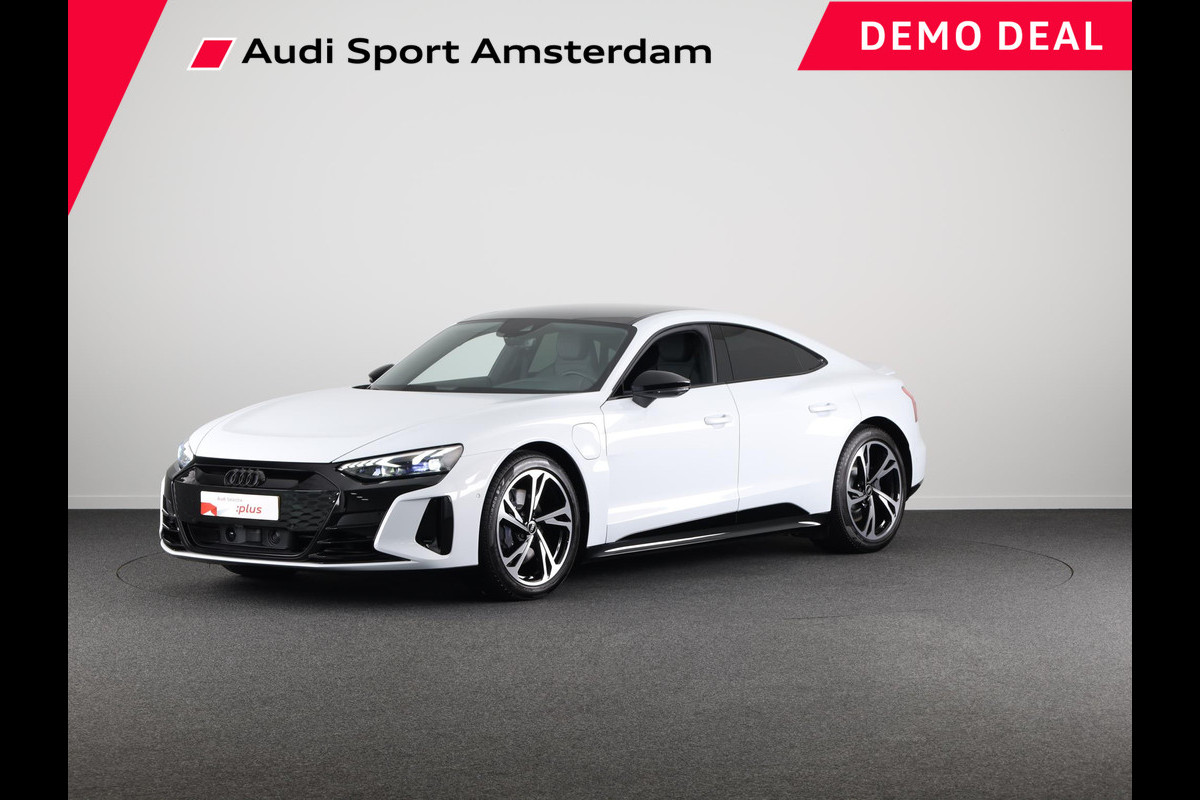 Audi e-tron GT GT 93 kWh 476pk | Assistentiepakket Tour+City+parking | B&O | Matrix LED | Stoelverwarming V+A