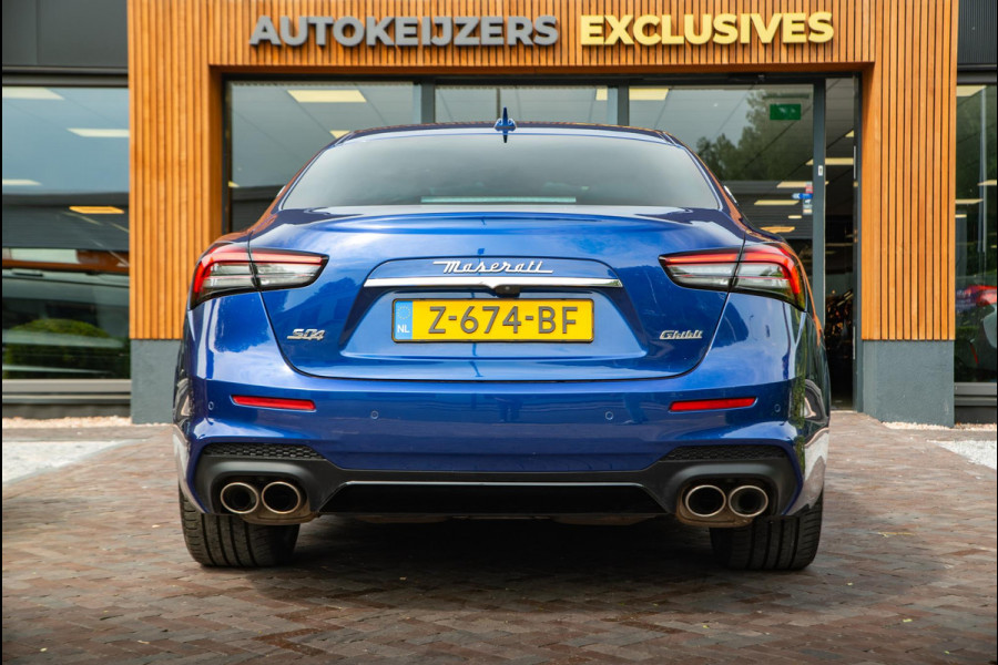 Maserati Ghibli 3.0 V6 S Q4 Ribelle Schuifdak Adapt. Cruise Alcantara hemel