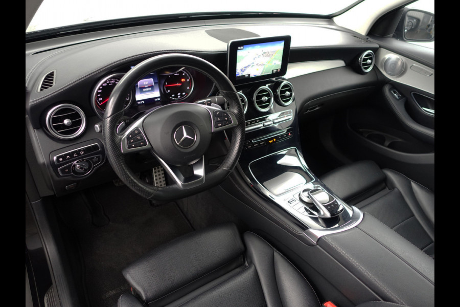 Mercedes-Benz GLC 250 d 4MATIC AMG Night Edition 9G Aut- Pano I Leer I Burmester I Rijassistentiepakket I Sidebars