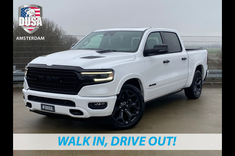 Dodge Ram 1500 Limited 5.7 V8 HEMI Night Edition / Panoramadak  / Luchtvering / LPG Prijs op aanvraag