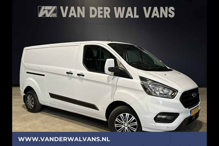 Ford Transit Custom 2.0 TDCI 131pk **BPM VRIJ voor de Ondernemer** L2H1 Euro6 Airco | 2800kg trekvermogen | LED | Cruisecontrol | Parkeersensoren Stoelverwarming, Voorruitverwarming, Bijrijdersbank