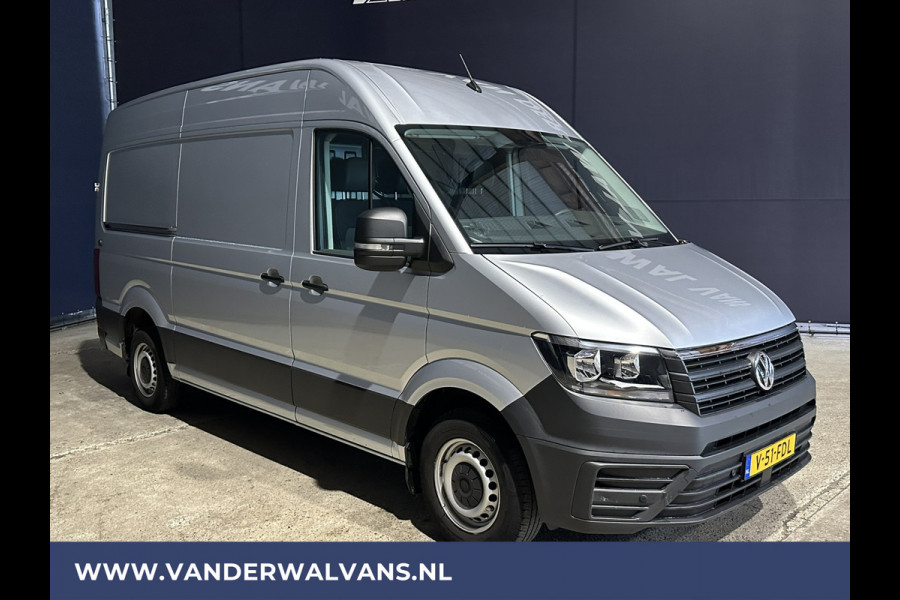 Volkswagen Crafter 2.0 TDI 140pk L3H3 L2H2 Euro6 Airco | 3000kg Trekvermogen | Camera | Apple Carplay | Cruisecontrol Android Auto, Chauffeursstoel, Parkeersensoren, Bijrijdersbank,