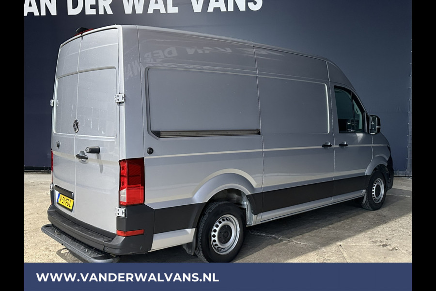 Volkswagen Crafter 2.0 TDI 140pk L3H3 L2H2 Euro6 Airco | 3000kg Trekvermogen | Camera | Apple Carplay | Cruisecontrol Android Auto, Chauffeursstoel, Parkeersensoren, Bijrijdersbank,