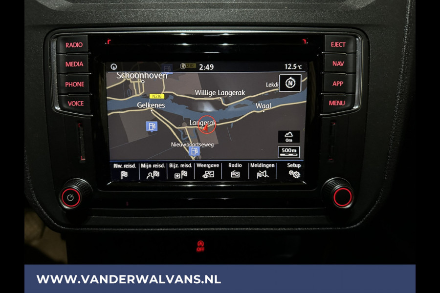 Volkswagen Caddy 2.0 TDI L1H1 Euro6 Airco | Navigatie | Trekhaak | Apple Carplay Android Auto, Zijdeur