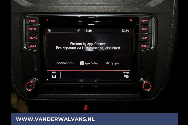 Volkswagen Caddy 2.0 TDI L1H1 Euro6 Airco | Navigatie | Trekhaak | Apple Carplay Android Auto, Zijdeur