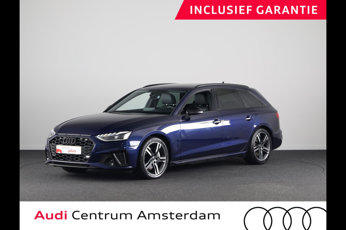 Audi A4 Avant 40 TFSI S-Line 204 pk S-Tronic | Verlengde garantie | Navigatie | Parkeersensoren | Stoelverwarming | LED koplampen |