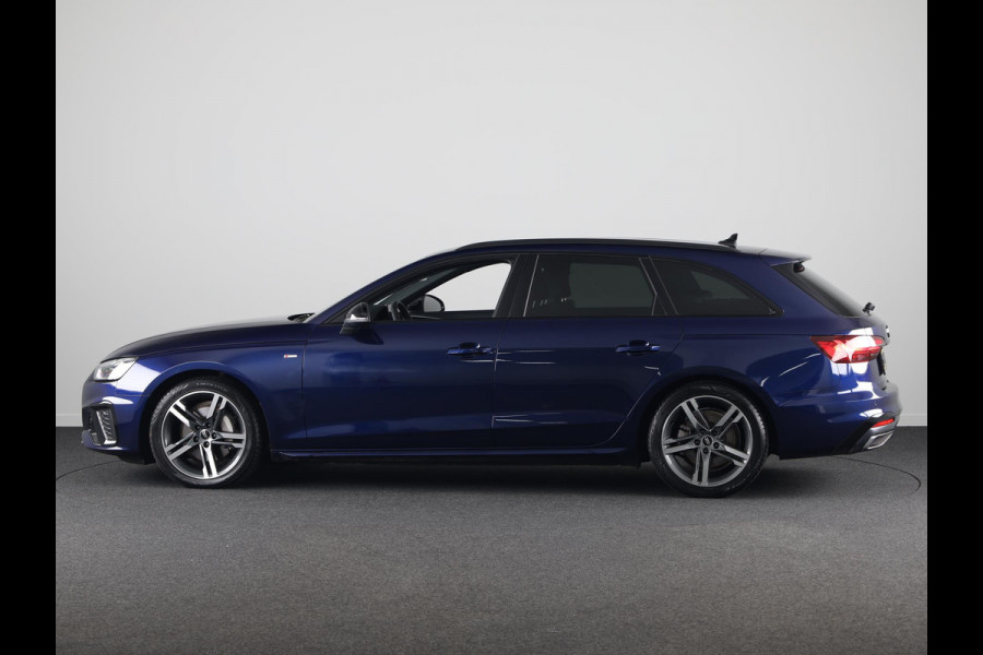 Audi A4 Avant 40 TFSI S-Line 204 pk S-Tronic | Verlengde garantie | Navigatie | Parkeersensoren | Stoelverwarming | LED koplampen |