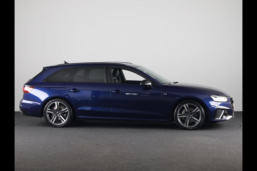 Audi A4 Avant 40 TFSI S-Line 204 pk S-Tronic | Verlengde garantie | Navigatie | Parkeersensoren | Stoelverwarming | LED koplampen |