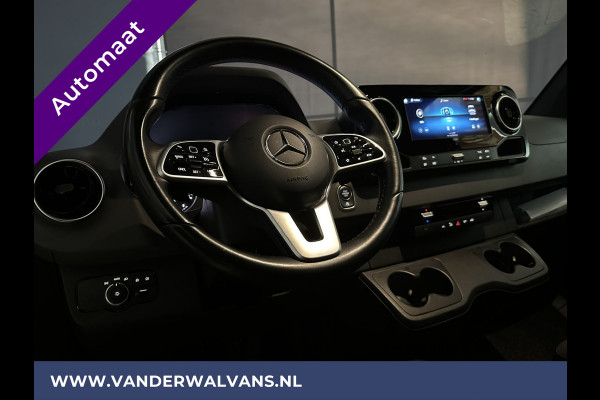 Mercedes-Benz Sprinter 319 CDI 3.0 Liter V6 190pk Automaat 3500kg Trekhaak L2H2 Euro6 Airco | LED | XXL Multimediascherm Camera, Navigatie, Cruisecontrol, Parkeersensoren, Chauffeursstoel, Bijrijdersbank