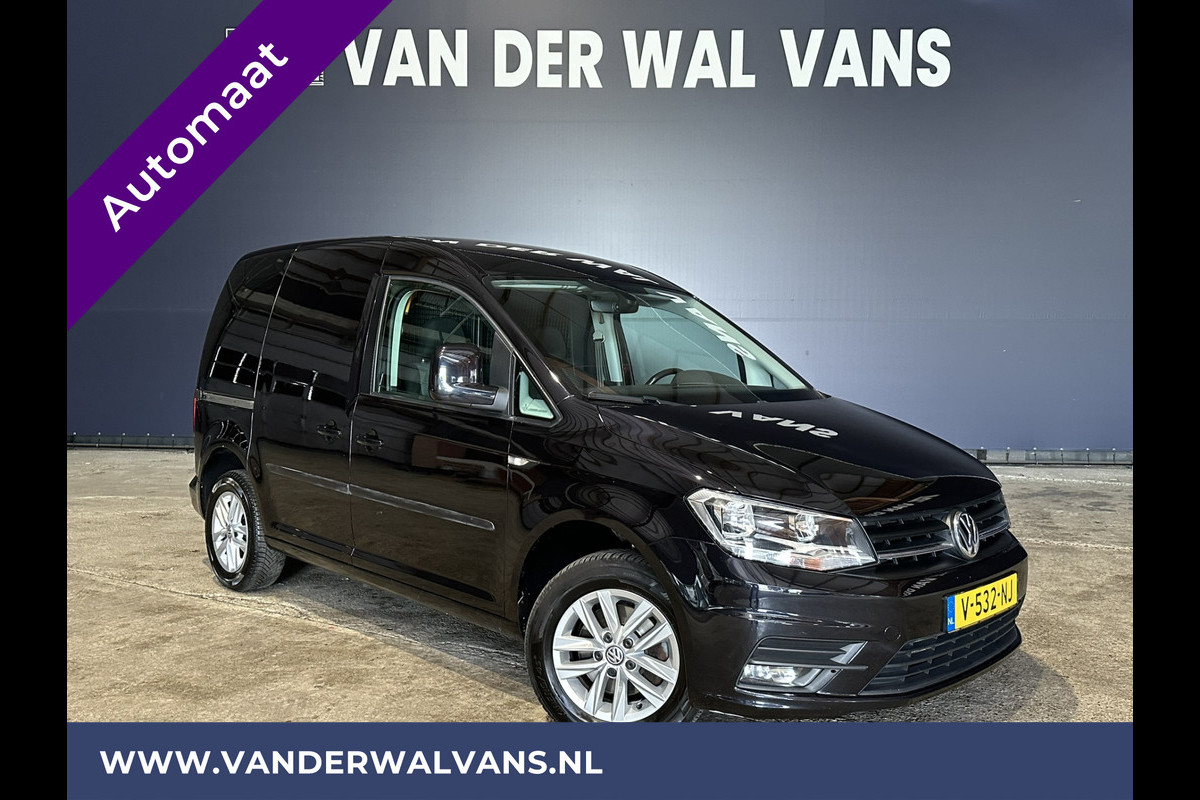 Volkswagen Caddy 2.0 TDI 102pk Automaat L1H1 Highline Euro6 Airco | Camera | 1500kg Trekhaak Cruisecontrol, Parkeersensoren