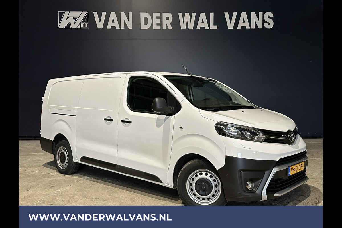 Toyota ProAce 2.0 D-4D 122pk L3H1 XL Extra lang Euro6 Airco | Camera | Apple Carplay | Android Auto Cruisecontrol, Parkeersensoren, Bijrijdersbank