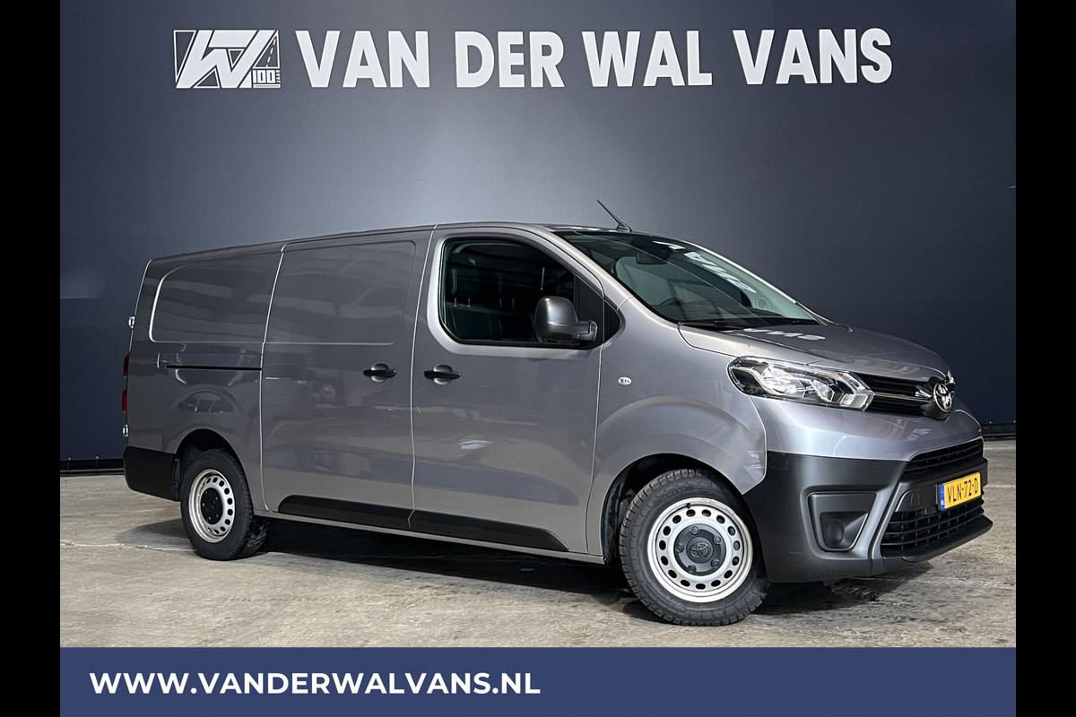 Toyota ProAce Worker 2.0 D-4D 122pk L3H1 XL Euro6 Airco | 2500kg Trekhaak | Navigatie | Parkeersensoren Bijrijdersbank, cruisecontrol, apple carplay, android auto