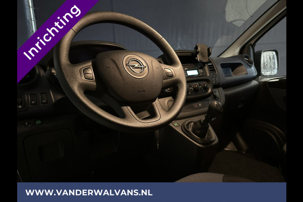 Opel Vivaro 1.6CDTI 125pk L2H1 inrichting met omvormer Euro6 Airco | Camera | Trekhaak | Cruisecontrol parkeersensoren, bijrijdersbank