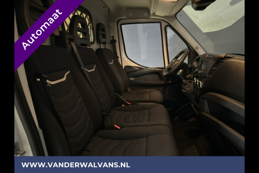 Iveco Daily 35C16V 156pk L3H2 L4H2 Automaat Dubbel lucht 3500kg Trekvermogen Euro6 Airco | Bijrijdersbank